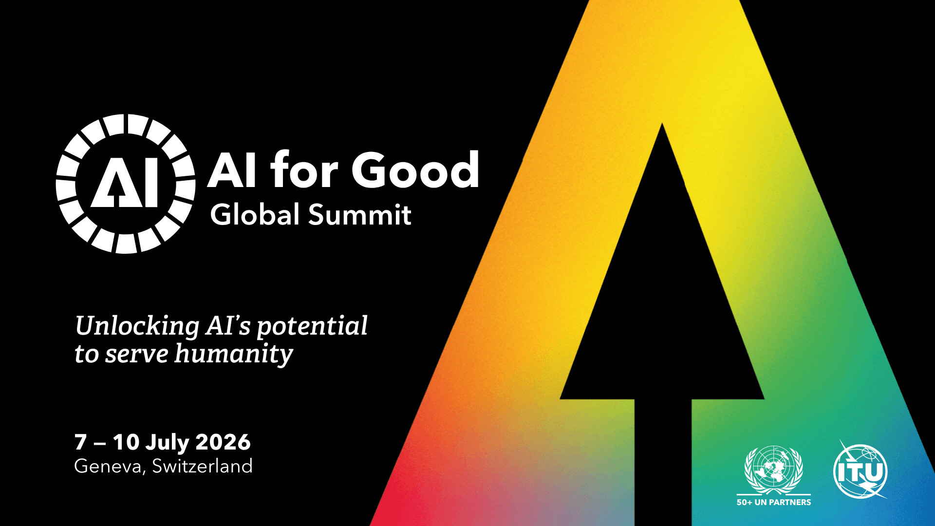 AI for Good Global Summit 2026 — Genève